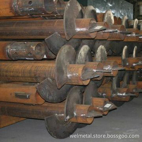 Screw pile, Australia narrow crossing pile, galvanized pile, temporary building pipeline structure
